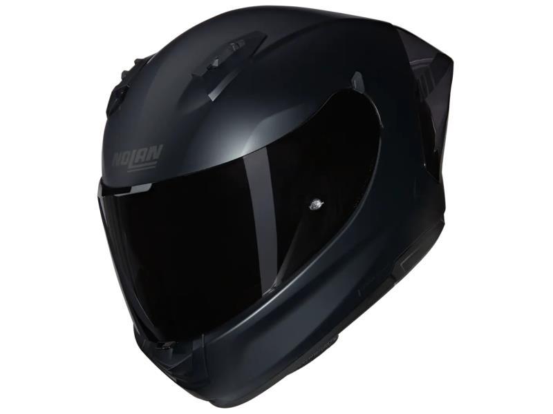 Nolan N60 6 Sport casco moto Classico (302) Nero opaco + Vis Dark - caschi integrali