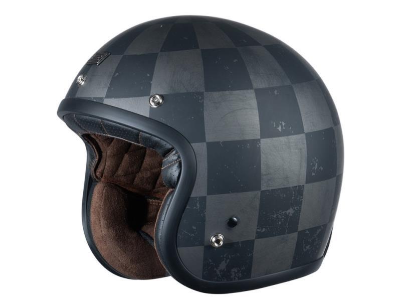 Origine Primo Star casco moto ECE 22.06 Speed Titanium Black Matt - caschi jet