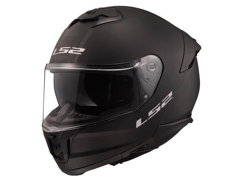 LS2 FF808 Stream II casco moto ECE 22.06 Matt Black - caschi integrali