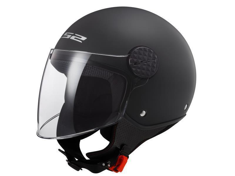 LS2 OF558 Sphere II casco moto ECE22.06 Nero opaco - caschi jet
