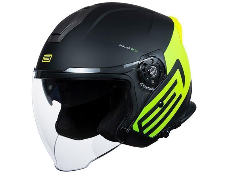 Origine Palio 2.0 casco moto ECE22.06 Scout Fluo Yellow - caschi jet