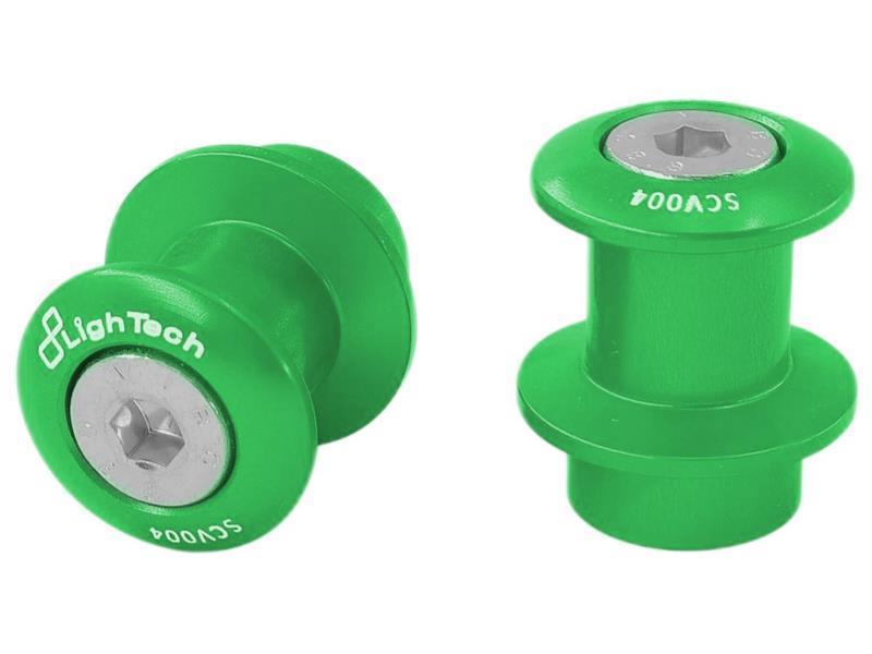 Lightech SCV004 supporti per cavalletto post M8 mm Ho/Suz/Kawa/B Verde - supporti per cavalletto