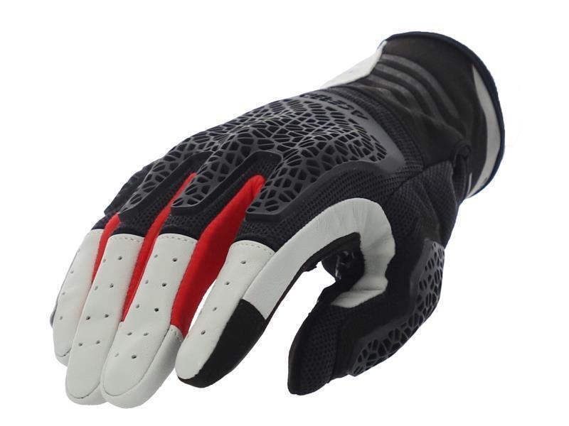 Acerbis Crossover CE guanti moto Grigio chiaro - guanti in tessuto
