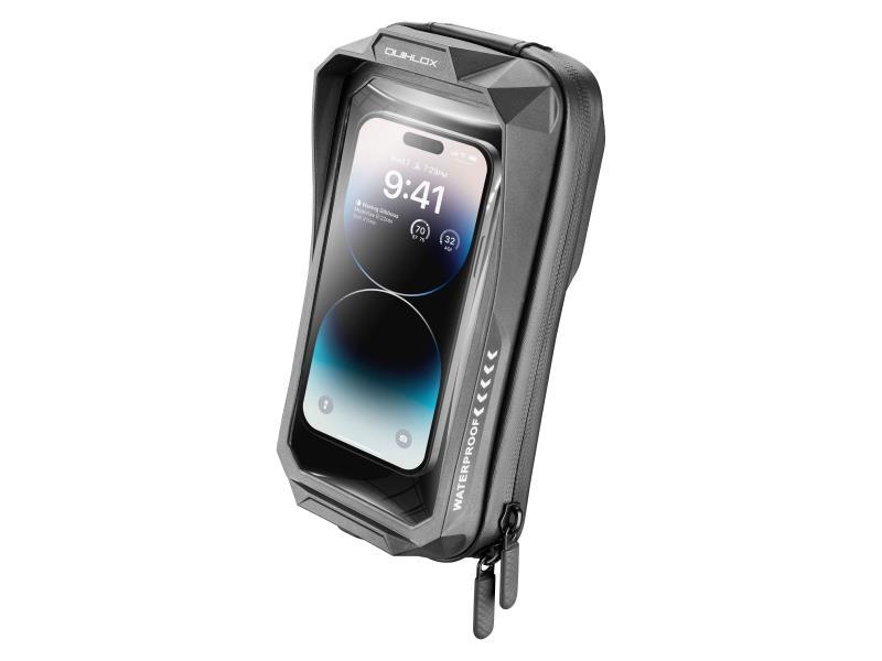 Cellular Line Custodia rigida Quiklox senza staffa Nero - porta smartphone telepass