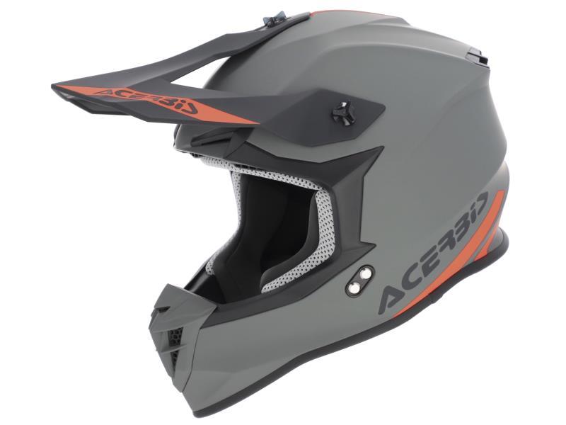 Acerbis Linear casco moto cross ECE22.06 Grigio (070) - caschi cross