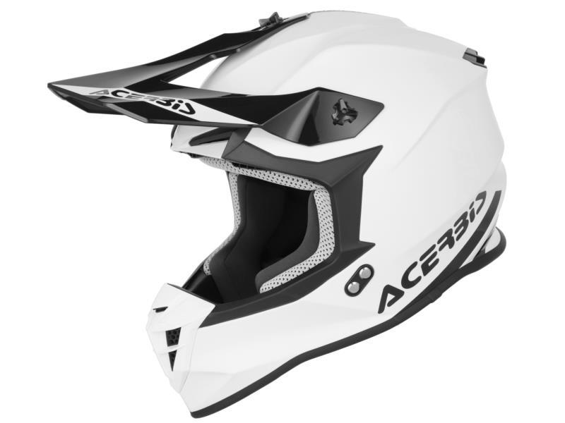 Acerbis Linear casco moto cross ECE22.06 Bianco 2 (031) - caschi cross
