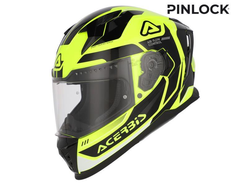 Acerbis X Way casco moto (443) Giallo Fluo / Nero - caschi integrali