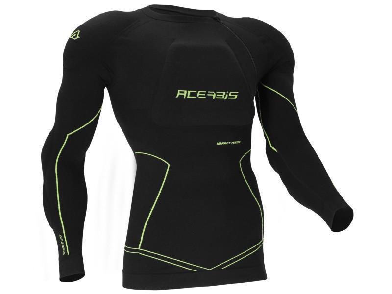 Acerbis Density pettorina moto cross enduro Nero / Giallo - paraschiena e pettorine