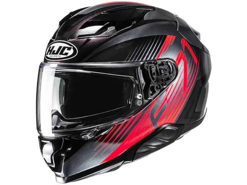 HJC F71 casco moto Catos MC1 Nero / Rosso - caschi integrali