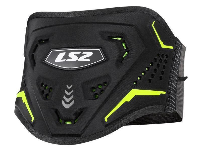 LS2 Koku Kidney belt fascia schiena moto Nero / Giallo - paraschiena e pettorine