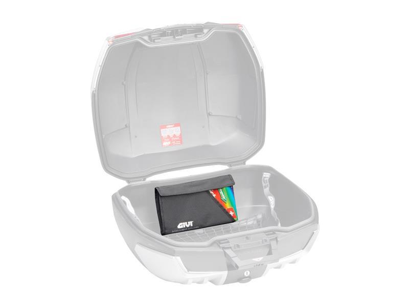 Givi E236 tasca interna porta dpcumenti per V58 maxia 5 Nero - optional e ricambi bauletti