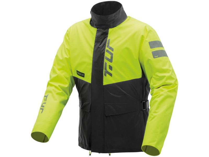 Tur Roadtrip Tur giacca antipioggia HYDROSCUD laminata Nero / Giallo fluo - antipioggia