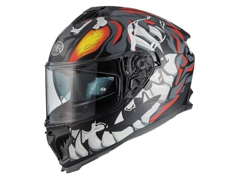 Premier Typhoon casco moto MO92BM Nero / Rosso - caschi integrali