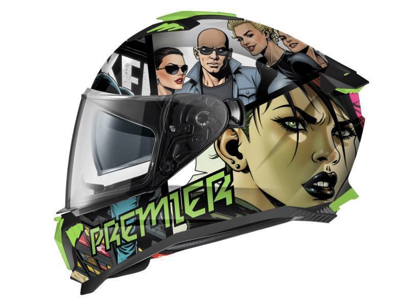 Premier Typhoon casco moto UD9BM multi - caschi integrali