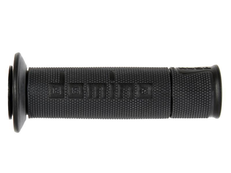 Domino A450 coppia manopole strada racing con finitura multiconica Antracite / Nero - manopole