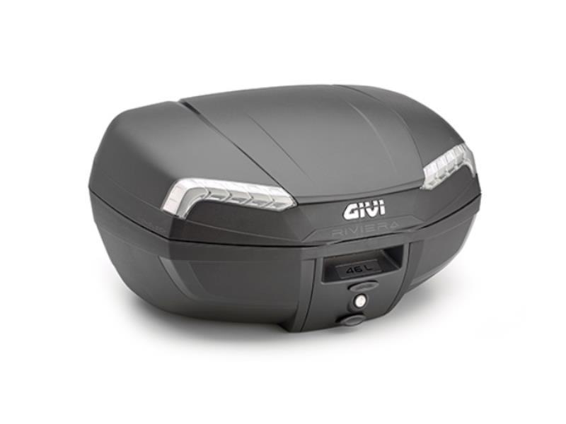 Givi E46 Riviera bauletto MONOLOCK 46 lt Nero / Catad. Fumè - bauletti e valigie