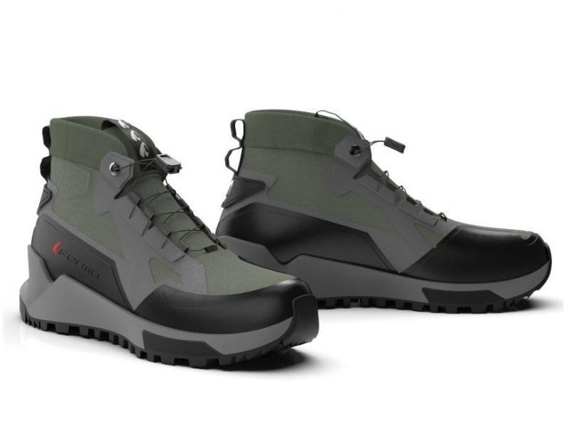 Forma Kumo scarpe moto Oliva / Nero / Grigio - scarpe