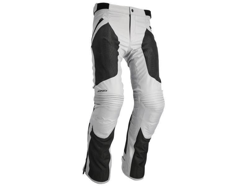Acerbis Ramsey Light CE vented pantaloni moto estivo Grigio / Grigio scuro - pantaloni in tessuto