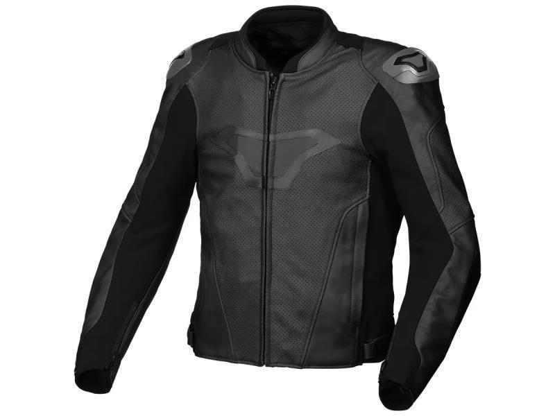 Macna Aviant Air giacca pelle moto Nero - giacche in pelle