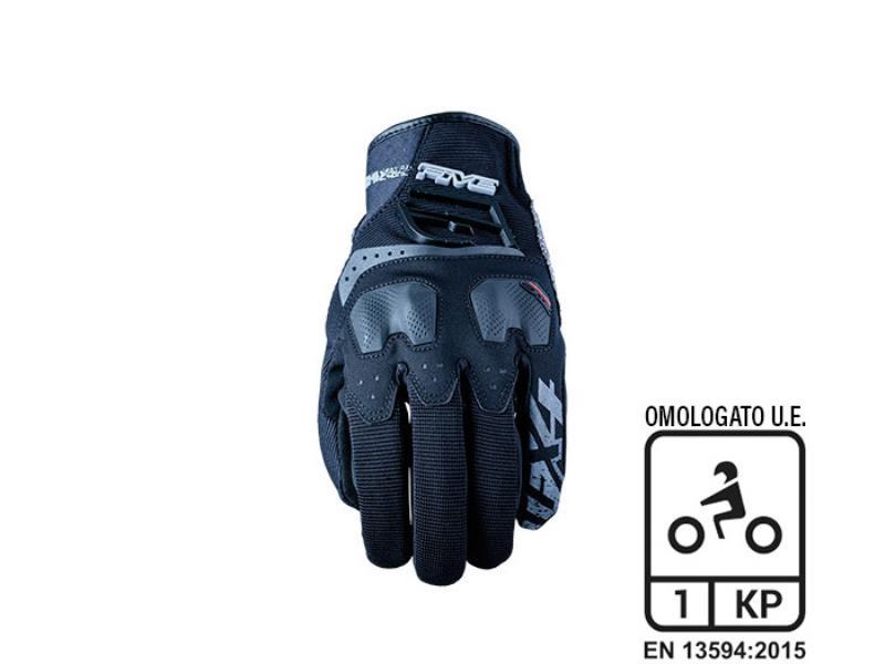 Five TFX4 guanti moto estivi Nero - guanti in tessuto