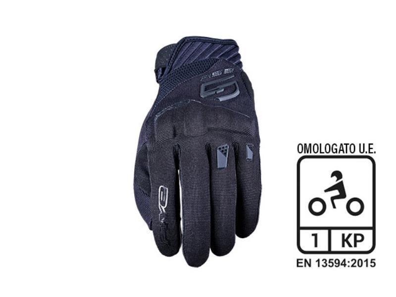 Five RS3 Evo guanti moto Nero - guanti in tessuto