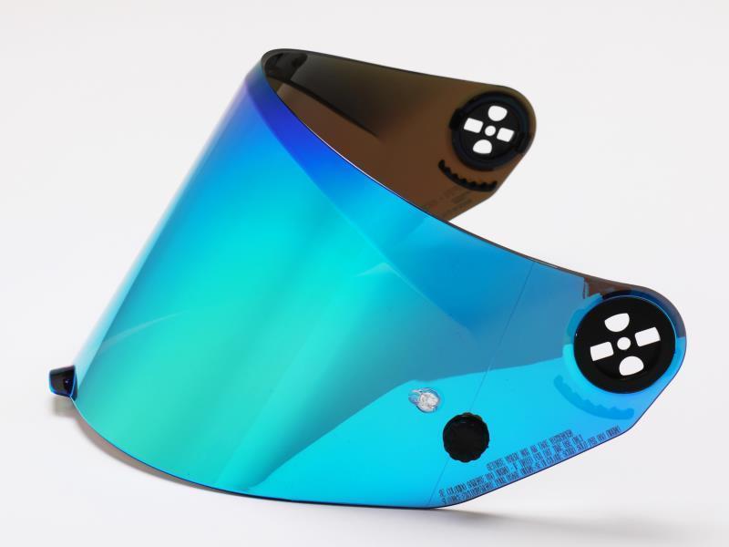 Nolan Visiera casco X804 RS Ultra Iridium Cosmic Blue Piatta - visiere