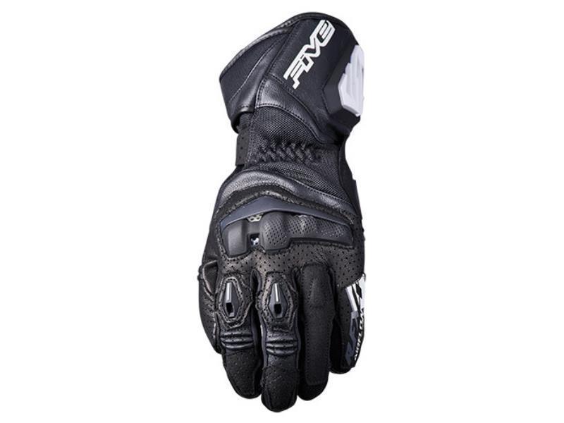 Five RFX4 Evo Airflow guanti moto strada in pelle traforati Nero - guanti in pelle