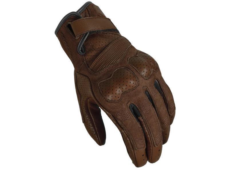 Macna Bold guanti moto Dark Brown - guanti in pelle