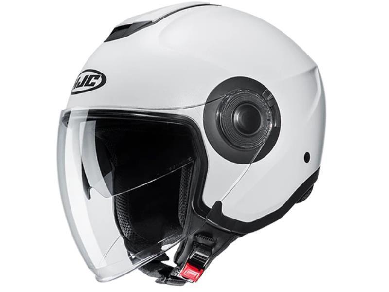 HJC I40N casco jet moto ECE2206 Pearl White - caschi jet