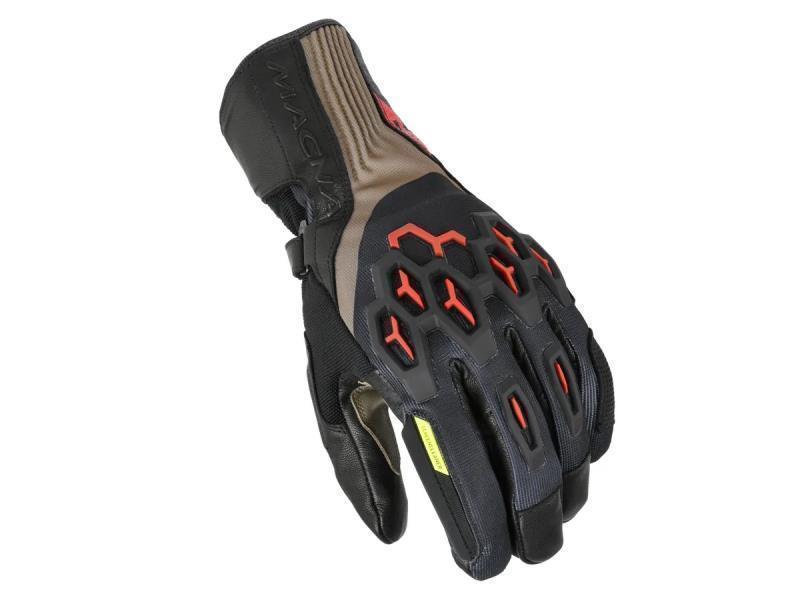 Macna Brawler RTX guanti moto impermeabili estivi Taupe / Nero - guanti impermeabili