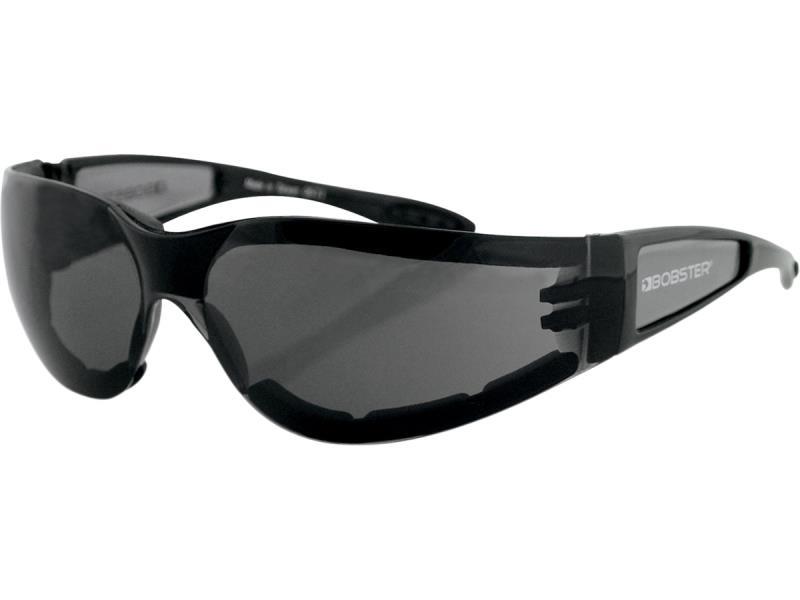 Bobster SHIELD II occhiali tipo custom Nero Lente Fumè - maschere occhiali e lenti di ricambio