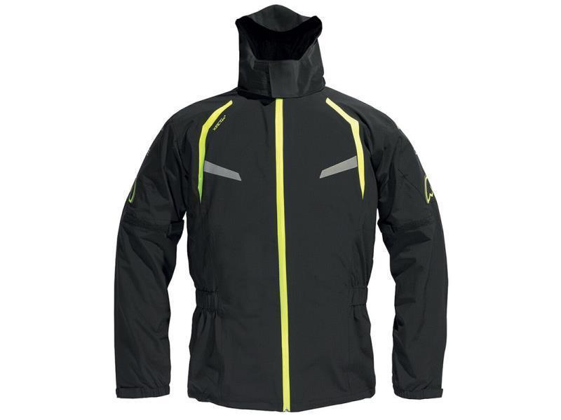 Dane Byge XPR tex giacca moto antipioggia Nero - antipioggia