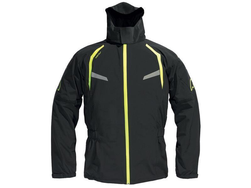 Dane Byge XPR tex giacca moto antipioggia Nero - antipioggia