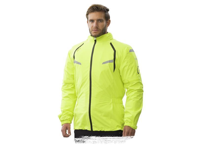 Dane Byge XPR tex giacca moto antipioggia Giallo - antipioggia