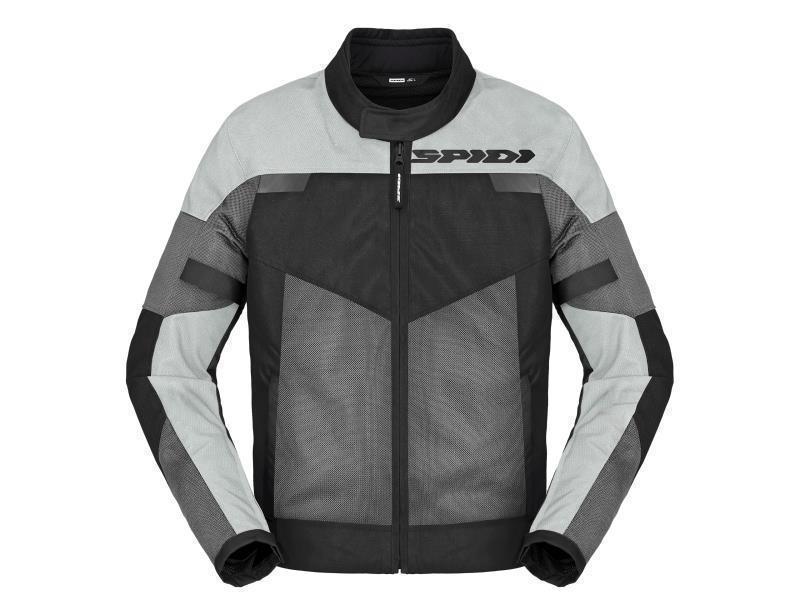 Spidi Tour Net giacca moto adventure in rete estiva Nero / Ghiaccio - giacche in tessuto