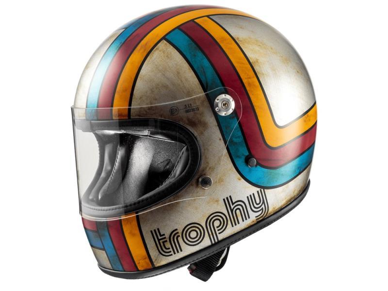 Premier Trophy ECE22.06 casco moto vintage Plat Edition EX 77 BM - caschi integrali