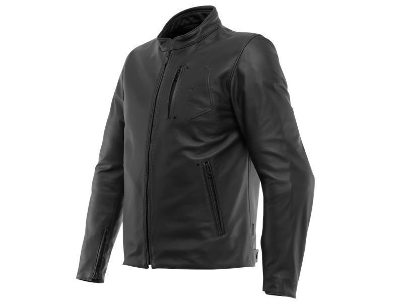 Dainese Fulcro QDF giacca moto in pelle Black - giacche in pelle