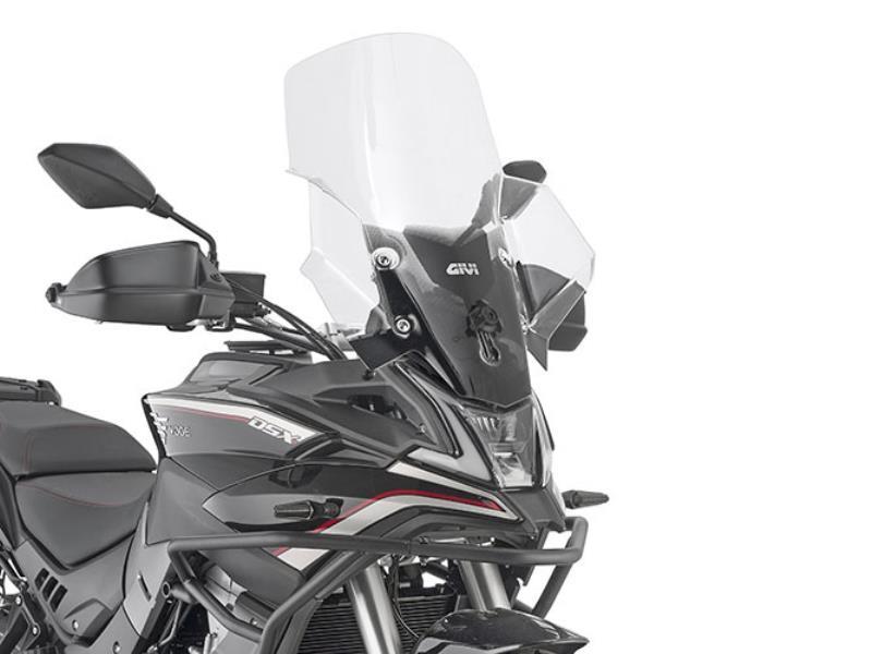 Givi D9251ST cupolino Voge Valico 500 DS 20 / 21 - 650 21/23 trasparnte 59,5 x 49,5 cm (H x L) - cupolini e parabrezza