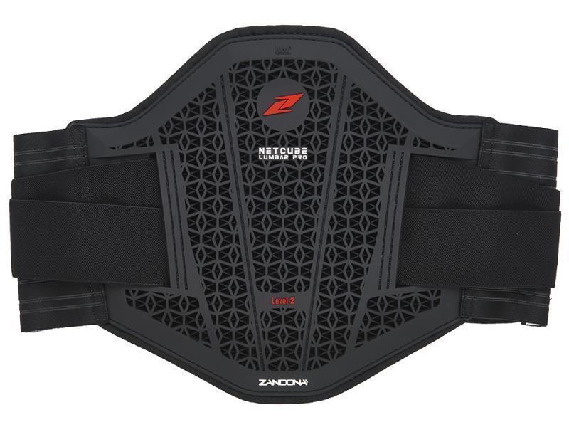Zandonà Netcube Lumbar Pro fascia schiena EN 1621-2 Level 2 Nero - paraschiena e pettorine