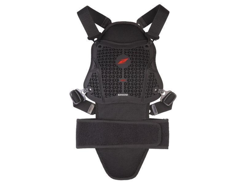 Zandonà Netcube Armor Lady X7 paraschiena+torace H=168-177 cm Nero - paraschiena e pettorine