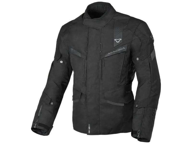 Macna Zastro giacca moto impermeabile Nero - giacche impermeabili