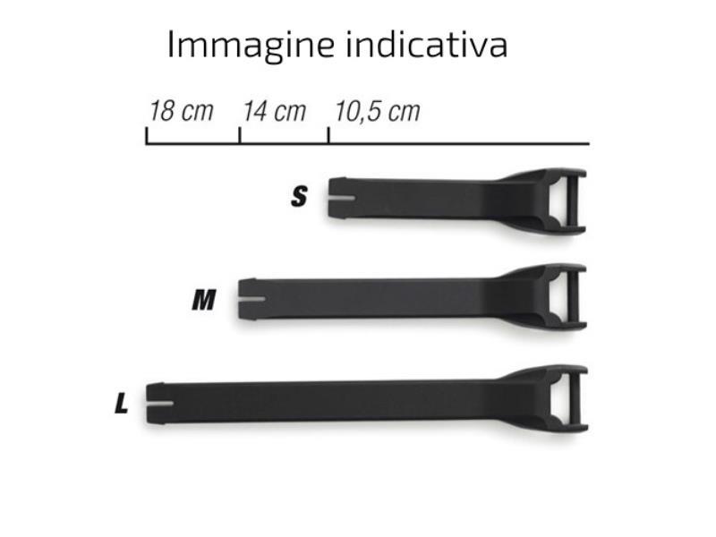 Forma Cinturino stivali cross enduro Nero - ricambi stivali