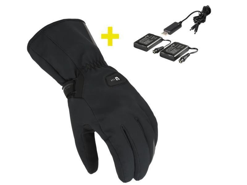 Macna KIT Unite 2.0 RTX guanti moto riscaldati con batterie Nero con batterie - abbigliamento riscaldato