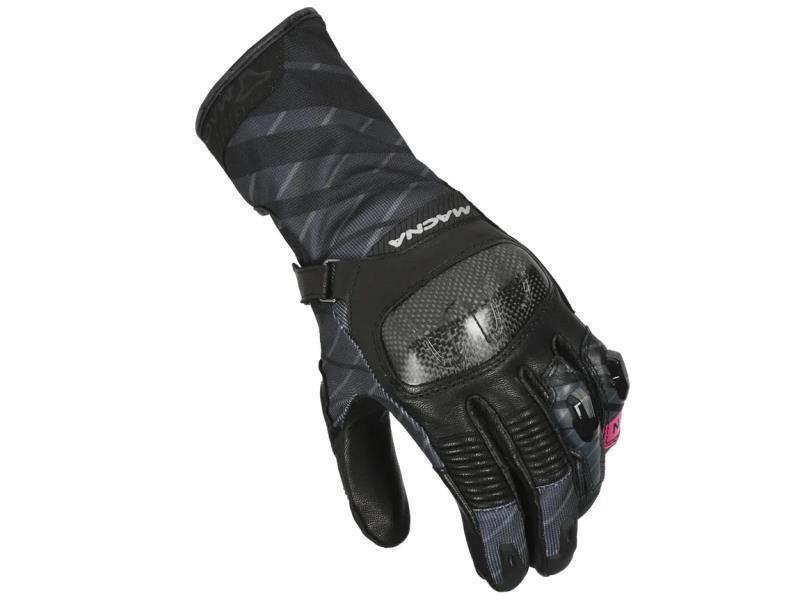 Macna Krown lady guanti moto da donna Nero - guanti in pelle