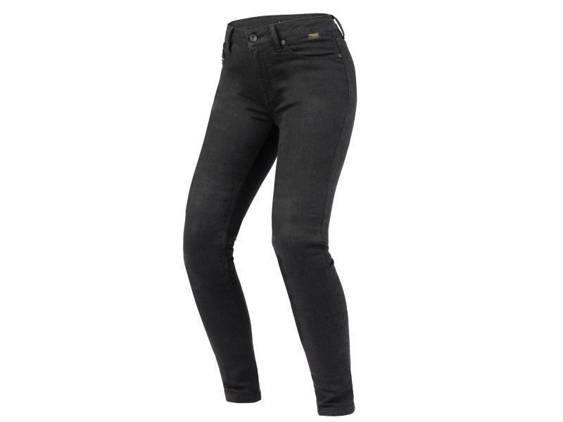 Tucano Levante Jeans donna da moto certificati CE Classe AA Nero - jeans moto