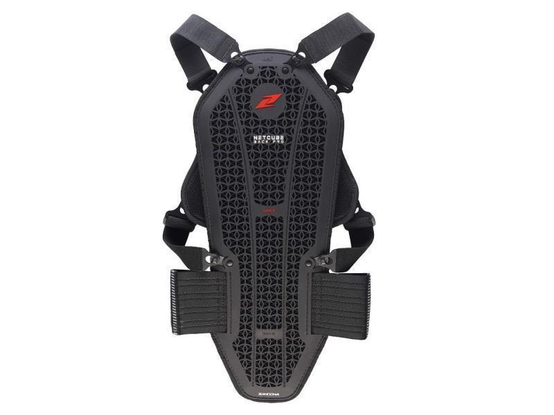 Zandonà Netcube Armor Lady X6 paraschiena+torace H=158-167 cm Nero - paraschiena e pettorine