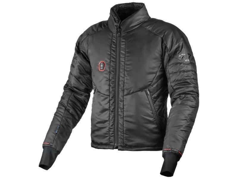 Macna Nucleo giacca moto riscaldata elettricamente Nero - abbigliamento riscaldato