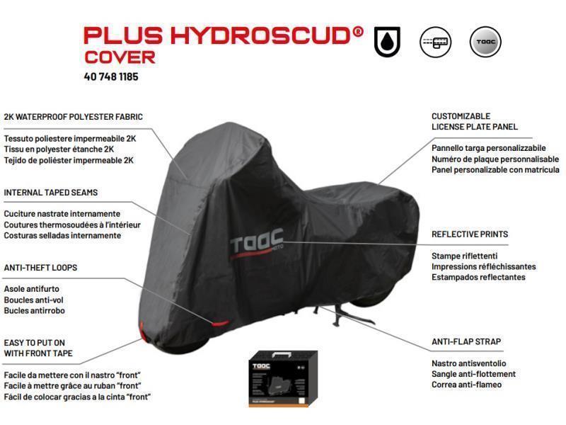 Taac TPL003 Plus cover telo coprimoto impermeabile Nero - coprimoto