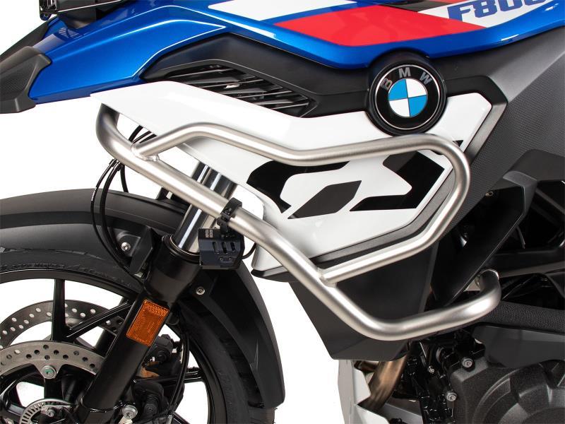 Hepco & Becker Barre protezione serbatoio BMW F800 GS 24/25 Argento - paramotori