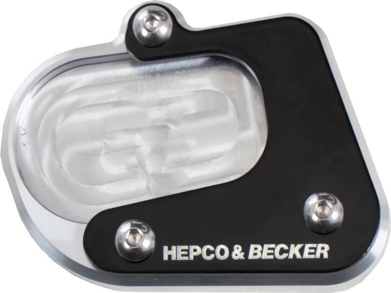 Hepco & Becker Estensione base cavalletto laterale BMW F800 GS 24/25 Nero / Argento - cavalletti moto